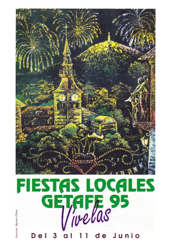 Fiestas patronales en honor a Nuestra Señora de los Ángeles 1995 Getafe